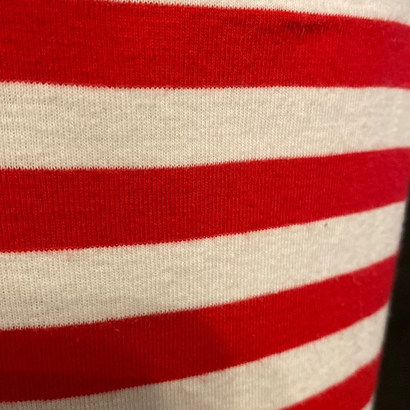 Tailor B.Moss red stripes tank top - M***Refer to measurements - Picture 6 of 10
